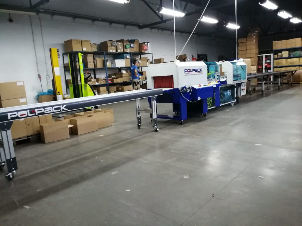 MecPack z opcjonalnymi taśmami transportowymi