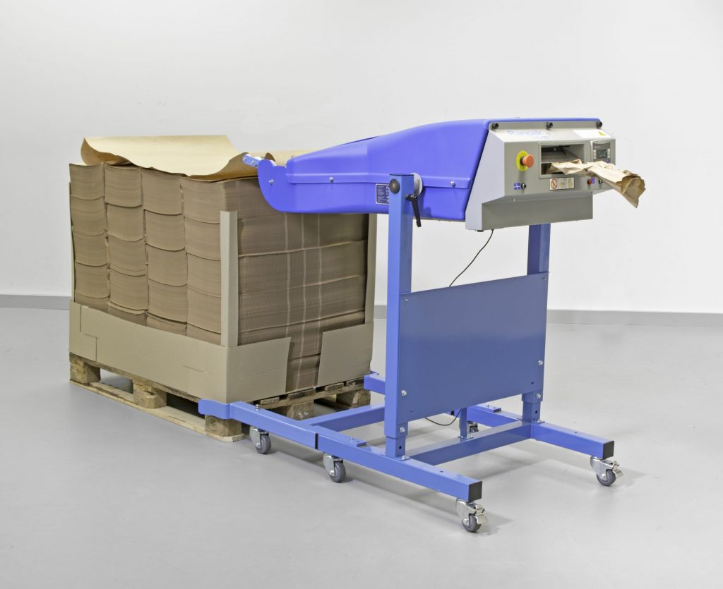PadPak LC i paleta papieru