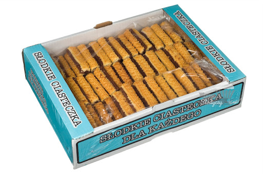 Przykład pakowania ciastek